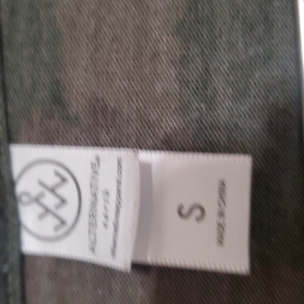 Camo zip up hoodie sweatshirt sz sm - Picture 3 of 4